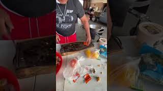 cooking some shrimp