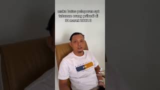 Batas pelaporan SPT Tahunan orang pribadi #rudikonsultan #spt #spttahunanorangpribadi #sptop