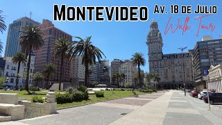 Walking Av. 18 de Julio: From Monumento al Gaucho to Plaza Independencia in Montevideo 🚶‍♂️🇺🇾