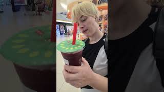 #german trying Gong Cha #bubbletea  for the first time in #malaysia Roselle tea