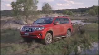 New 2018 Toyota Land Cruiser Prado SUV Off Road Driving