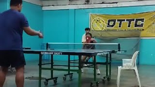 seneka's table tennis training