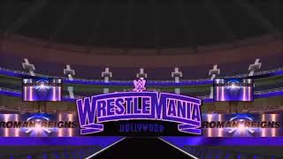 ROMAN REINGS ENTRACE WWE WRESTLEMANIA 39 STAGE ANIMATION 2023