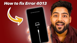 How to Fix iTunes/iPhone Error 4013| iPhone Boot Loop  (iOS 18 Supported)