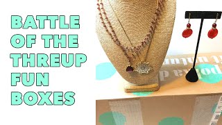 BATTLE OF THE THREDUP FUN BOXES + GIVEAWAYS: FUN SURPRISES, DRAGONFLY BEEZ RESELL JOURNEY!