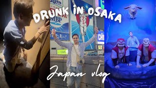 I Got Drunk in OSAKA & Crawled Home | JAPAN VLOG