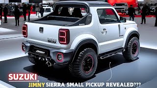 ALL New 2025 Suzuki Jimny Sierra Small Pickup Unveiled! - First Look!