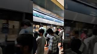 Dubai metro station rush hour #shorts