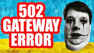 502 Gateway Error  - Wednesday Night Chillstream