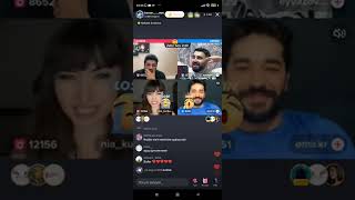 Nia Kurbanova kenan MM ve Sefer Eyvazov Emre//tik tok canlı yarış//qırğın