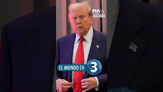 #ElMundoEn3 | Donald Trump confirma que habrá deportación masiva de migrantes ilegales.