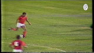 من مباراة العربي وقطر - دوري 86-87م