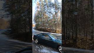 2xE36 on twisted winter roads #shorts #e36 #drift