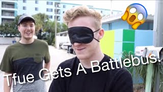 MrBeast Gives Tfue A Big Surprise | MrBeast Fan Clips #mrbeast #tfue #shorts