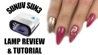 🌟💅🏼 SUNUV SUN3 LAMP REVIEW & TUTORIAL 🌟💅🏼