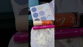 New makeup💄unboxing time! Colourpop lavish palette , highlighter,lip oil and pink liner!😊 💜 vibe!