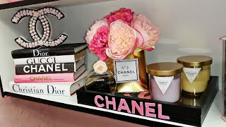 DIY DOLLAR TREE. ИНТЕРЬЕРНЫЕ ШТУЧКИ CHANEL. Мой девчачий уголок (часть 4)