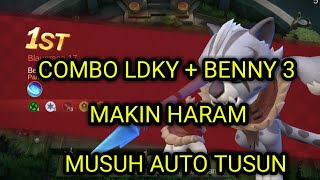 GAMEPLAY LDKY MAGIC CHESS + BUG BENNY 3 ! MUSUH AUTO TUSUN