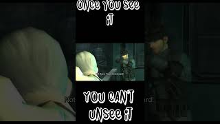 Once you see it, you can't unsee this in Metal Gear Solid 2 HD