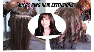 🚨My First Half Head Of Micro-Ring Extension