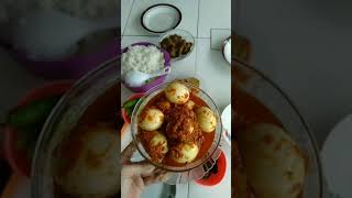 BALADO TELOR,SAMBAL TELOR DAN SAMBAL TERASI #short #telor #sambaltelur #telorbalado #sambalterasi