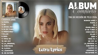 TINI 2024 (Letra/Lyrics) - un mechón de pelo (Nuevo Álbum Completo) - TINI Grandes Exitos Mix 2024