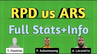 RPD vs ARS Dream11 | RPD vs ARS | RPD vs ARS Dream11 team |