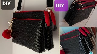 جديد سكاي خياطة صاك من السكاي رررروعة ♥️🥰💸DIY Sewing Sak from Sky with several pockets  2022