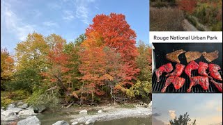 Rouge National Urban Park || Family Trip⛰ |Steak#BBQ#Enjoy the moment Razna’s Cooking Canada & Vlogs