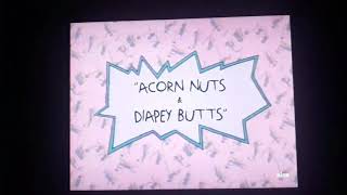 Rugrats: Acorn Nuts & Diaper Butts - Title Card (Hulu, U.S./🇺🇸)