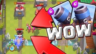 Clash Royale raping the annoying mortar guy hahaha