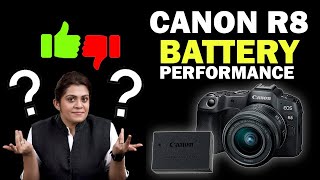 Canon R8 Battery Performance GOOD👍 or BAD 👎 | Lets check in Wedding VLOG ​⁠​⁠@canonindiapvtltd