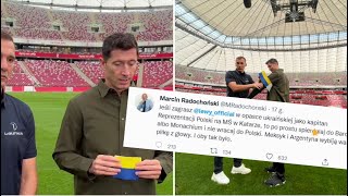 Lewandowski  stracił rozum -  UKRAIŃSKA OPASKA !