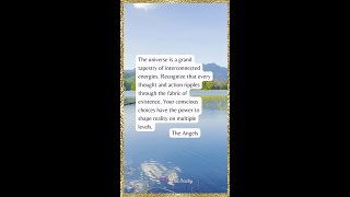 Message from the Angels: 💜  The universe is a grand tapestry of interconnected energies. Recogn...