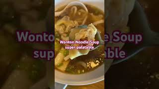 Wonton Noodles solved my breakfast so good. #food #breakfast #noodles