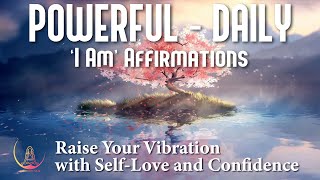 POWERFUL DAILY I AM AFFIRMATIONS ➤ Raise Your Vibration with Self-Love and Confidence