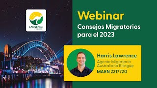 Webinar: Consejos Migratorios para Australia en 2023