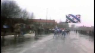 Elfstedentocht 1985 doorkomst Hindeloopen