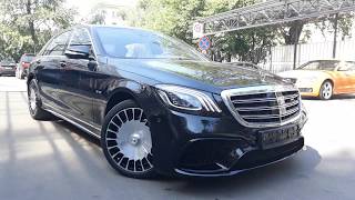 Эксклюзивный рестайлинг Mercedes S-Class W222 2013-го года в модельный ряд 2017-2018-го года.