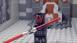 Ahsoka vs. Darth Maul | A Lego Star Wars Stop Motion