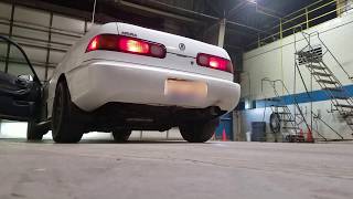 Turbo Integra Flowmaster exhaust