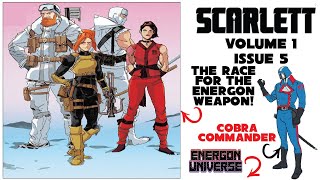 G.I. Joe. Scarlett Issue 5 Skybound Comic Book Summary: Energon Universe: Jinx  | Storm Shadow