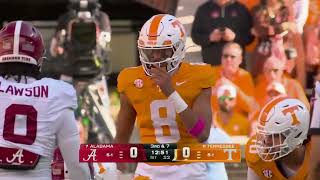 10/19/24: (7) Alabama vs (11) Tennessee Full Game: ROCKY TOP THRILLER!