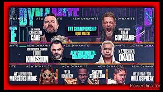 AEW DYNAMITE 3/20/2024 REVIEW: GREAT MAIN EVENT AND A SOLID SHOW BY TK!!!