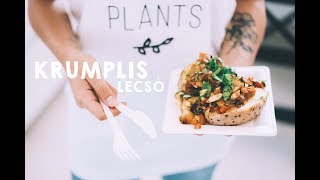 Padlizsános lecsó krumpliban | Yama Kitchen