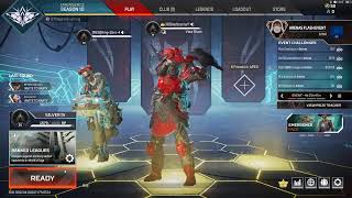 RANKED LEAGUES AND REGULAR BR | Apex Legends Season 10 LIVE | Part 110 (cont.) | Push to 310