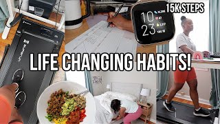 HEALTHY HABITS THAT CHANGED MY LIFE! DAILY RITUALS, HEALTHY DINNER IDEA & SUPERUN TREADMILL REVIEW