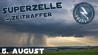 Superzelle in Süddeutschland  | Stormchasing 2022 ⛈