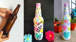 Bottle art/home decoration ideas/art and craft ideas