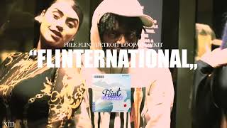 [FREE] Flint Drumkit "Flinternational" | Flint/Detroit Drum/Loopkit | 30 LOOPS | @xiiibeats